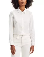 Koszule damskie - Levi's Damska koszula non-denim, The Classic Bw Shirt June Stripe Chalk Pink, M - miniaturka - grafika 1