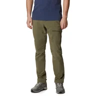 Odzież trekkingowa męska - Męskie Spodnie COLUMBIA MAXTRAIL MIDWEIGHT WARM PANT 2013013397 – Oliwkowy - miniaturka - grafika 1