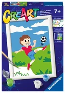 Zabawki kreatywne - CreArt dla dzieci: Piłka nożna - Ravensburger - miniaturka - grafika 1