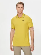 Koszulki męskie - Helly Hansen Polo Kos Polo 34068 Żółty Regular Fit - miniaturka - grafika 1