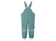 Kombinezony dla dzieci - lupilu® Spodnie ogrodniczki przeciwdeszczowe dziecięce (Petrol, 98/104) - miniaturka - grafika 1