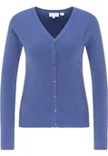 Swetry damskie - usha BLUE LABEL Damski sweter z dzianiny, niebieski, M-L - miniaturka - grafika 1