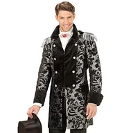 Moda i Uroda OUTLET - Widmann 59282 – kostium srebrny, żakard, parada, dla mężczyzn, frak, impreza tematyczna, karnawał - miniaturka - grafika 1