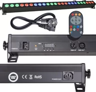 Inne akcesoria studyjne - LIGHT4ME LIGHT4ME DECO BAR 24 RGB IR listwa belka LED + pilot - miniaturka - grafika 1