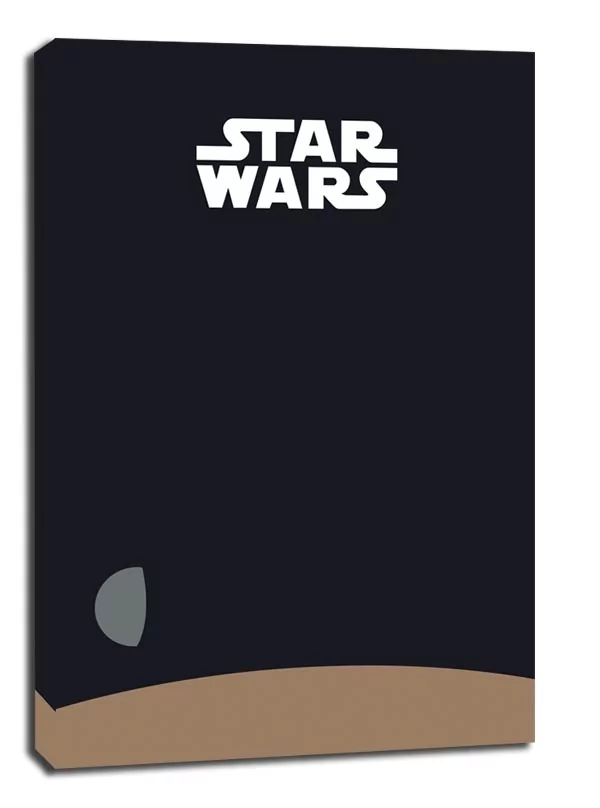Star Wars Gwiezdne Wojny Nowa Nadzieja - obraz na płótnie Wymiar do wyboru: 30x40 cm
