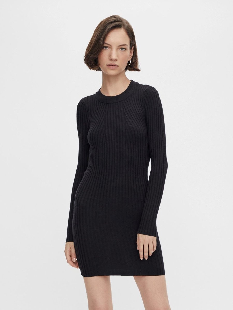 abiti donna pieces 17115048 crista black