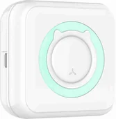 Drukarki - Cocosity All-in-one Wireless Instant Mini Printer biało-błękitna - miniaturka - grafika 1