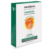 Suplementy naturalne - MACROVITA cukierki o smaku eukaliptusowym z propolisem, wit. C i ziołami 20 szt. - miniaturka - grafika 1