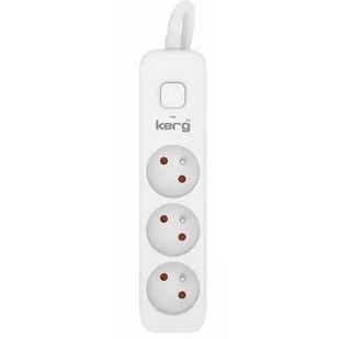 Przedłużacz KERG M02627 (3 m) - Przedłużacze i rozgałęźniki - miniaturka - grafika 1