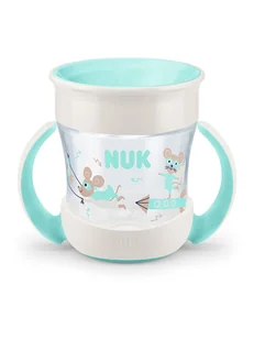 NUK Kubek "Mini Magic Cup" w kolorze miętowym do nauki picia - 160 ml - Butelki dla niemowląt - miniaturka - grafika 1