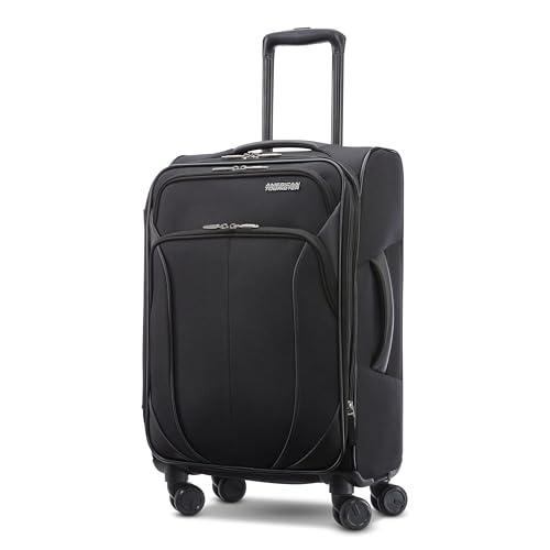 American Tourister Unisex 4 Kix 2.0 Rozszerzalny bagaż Softside z kołami obrotowymi Bagaż - Walizka, Czarny, 20 SPINNER, 4 Kix 2.0 Rozszerzalny bagaż Softside z kołami obrotowymi