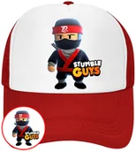 Czapki i chusty sportowe męskie - CZAPKA Z DASZKIEM STUMBLE GUYS DLA DZIECI SIATKA - miniaturka - grafika 1