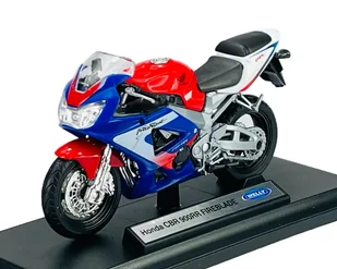 WELLY HONDA CBR 900RR FIREBLADE 1:18 12164 - Samochody i pojazdy dla dzieci - miniaturka - grafika 1