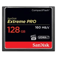 Karty pamięci - Karta pamięci SANDISK CF, 128 GB - miniaturka - grafika 1