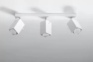 Sollux Lighting Plafon MERIDA 3 biały - Lampy sufitowe - miniaturka - grafika 1