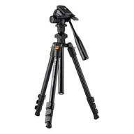 Statywy fotograficzne - Statyw K&F CONCEPT K234A0 + głowica 3D + uchwyt na telefon - miniaturka - grafika 1