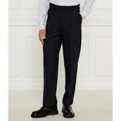 Spodnie męskie - Emporio Armani Spodnie | flare fit | z dodatkiem wełny - miniaturka - grafika 1