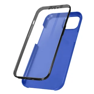 Etui 360° do iPhone'a 13 Mini Elastyczny przód i sztywny tył — niebieski - Etui i futerały do telefonów - miniaturka - grafika 1