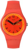 Zegarki męskie - Zegarek Swatch SO29R705 PROUDLY RED - miniaturka - grafika 1