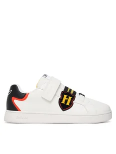 Geox Sneakersy J Eclyper J56LSB 000BC C0404 S Biały - Buty dla chłopców - miniaturka - grafika 1