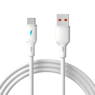 Kable USB - Kabel USB type C / USB A 1.8m AK-USB-60 silikonowy - miniaturka - grafika 1