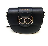 Torebki damskie - Love Moschino JC4041PP1HLD0000, Torba Na Ramię Kobieta, Czarny, Nero - miniaturka - grafika 1