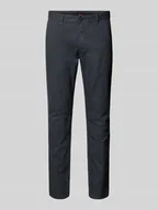 Spodnie męskie - Chinosy o kroju slim fit z mieszanki bawełny - miniaturka - grafika 1