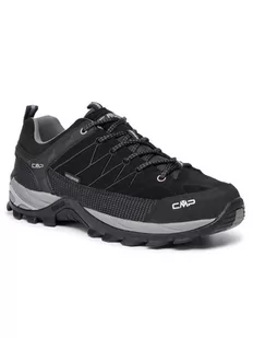 CMP Trekkingi Rigel Low Trekking Shoes Wp 3Q13247 Czarny - Buty trekkingowe męskie - miniaturka - grafika 1