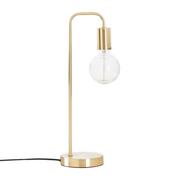 Atmosphera Lampa stołowa KELI metalowa kolor złoty 46 cm