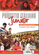 Podręczniki dla gimnazjum - edilingua Progetto Italiano Junior 2. Zeszyt ćwiczeń T. Marin, A. Albano - miniaturka - grafika 1