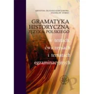 Podręczniki dla szkół wyższych - Gramatyka historyczna języka polskiego w testach, ćwiczeniach i tematach egzaminacyjnych - miniaturka - grafika 1