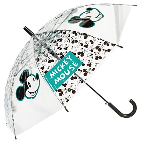 Paraguas automatico para niños con licencia oficial de 75 cm para niñas y niños, patrulla de la canina, Disney Mickey Minnie Mouse Frozen