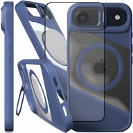 Etui i futerały do telefonów - Etui Do Magsafe Do Apple iPhone 17 Air Fusion, Niebieskie, Clear Szkło - miniaturka - grafika 1