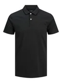 Koszulki męskie - Jack & Jones Koszulka polo "Paulos" w kolorze czarnym - miniaturka - grafika 1