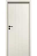 Drzwi wewnętrzne - Pol-Skone Dzwi Wewnętrzne Pełne Estato B3 9010 Mat - miniaturka - grafika 1