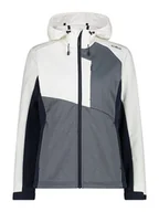 Kurtki i kamizelki sportowe damskie - CMP Kurtka funkcyjna w kolorze szaro-kremowym - miniaturka - grafika 1