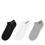 Skarpetki damskie - Zestaw 3 par niskich skarpet unisex Reebok Tech Style Tr M 3P H48396 Kolorowy - miniaturka - grafika 1