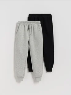 Reserved - Dresowe joggery 2 pack - jasnoszary - Spodnie i spodenki dla chłopców - miniaturka - grafika 1
