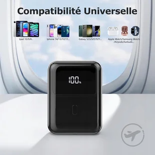 POWER BANK 10000MAH 22,5W SZYBKIE ŁADOWANIE MAŁY POJEMNY MOCNY POWERBANK - Powerbanki POWER BANK 10000MAH 22,5W SZYBKIE ŁADOWANIE MAŁY POJEMNY MOCNY POWERBANK - Powerbanki - miniaturka - grafika 1