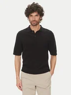 Koszulki męskie - Only & Sons Polo Tony 22033571 Czarny Regular Fit - miniaturka - grafika 1