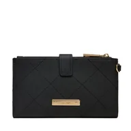 Portfele - Duży Portfel Damski Aldo Rorbag 13933892 Czarny - miniaturka - grafika 1