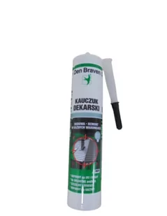 USZCZELNIACZ KAUCZUK DEKARSKI CZARNY RUBBER-SEAL 280ml - Uszczelnienia - miniaturka - grafika 3