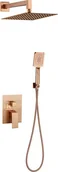 Deszczownice - Zestaw natryskowy podtynkowy ARS SATIN COPPER - miniaturka - grafika 1