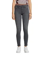 Spodnie damskie - ESPRIT Dżinsy damskie, Szary, średni sprany, 28W / 30L - miniaturka - grafika 1