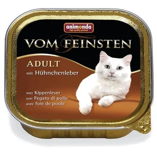 Animonda Vom Feinsten Adult 32 x 100 g Wątróbka drobiowa - Mokra karma dla kotów - miniaturka - grafika 4