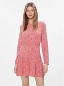 Sukienki - Pepe Jeans Sukienka codzienna Britney PL953446 Czerwony Slim Fit - miniaturka - grafika 1