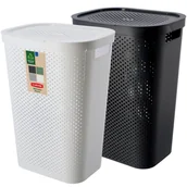 Kosze na bieliznę - Kosze z pokrywką Curver Infinity 60L mix kolorów, 2 szt. - miniaturka - grafika 1