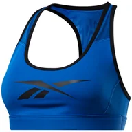 Bielizna sportowa damska - Biustonosz damski Reebok  Hero Racer blue XS - miniaturka - grafika 1