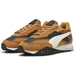 Buty męskie sportowe Puma Blktop Rider 39272529 skórzane brązowe 41 - Buty sportowe męskie - miniaturka - grafika 1