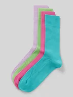 Skarpetki męskie - Skarpety z fakturowanym wzorem w zestawie 3 szt. model ‘Ribbed Color’ - miniaturka - grafika 1